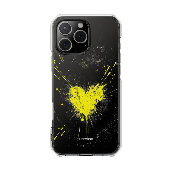 Explosion of a Yellow Heart