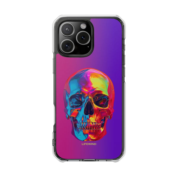 Psychedelic Rainbow Skull