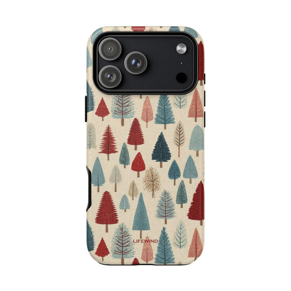 Winter Trees In The Quiet Forest