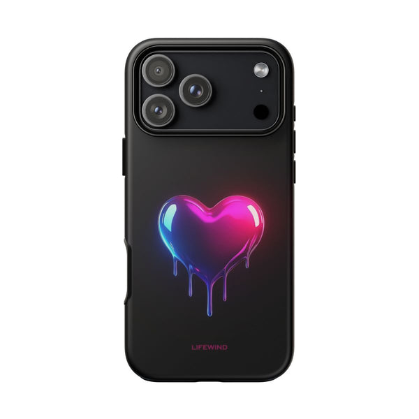 Dripping Neon Heart