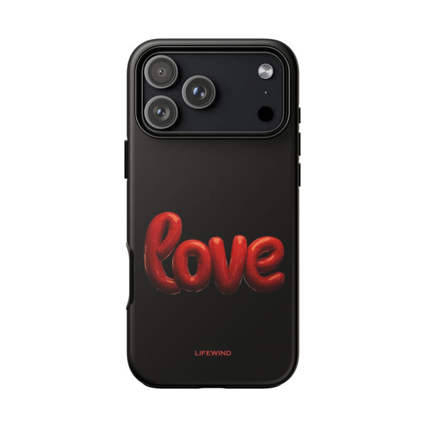 Dimensional Red Love Balloon