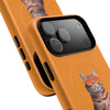 Orange Color Sunglasses Cat