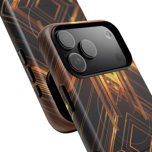 Golden Art Deco Pattern