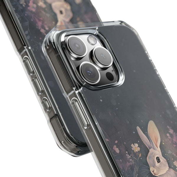 White Rabbit in the Moonlight Garden