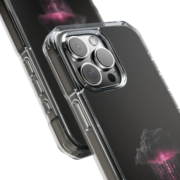 Black Cloud Purple Raindrops