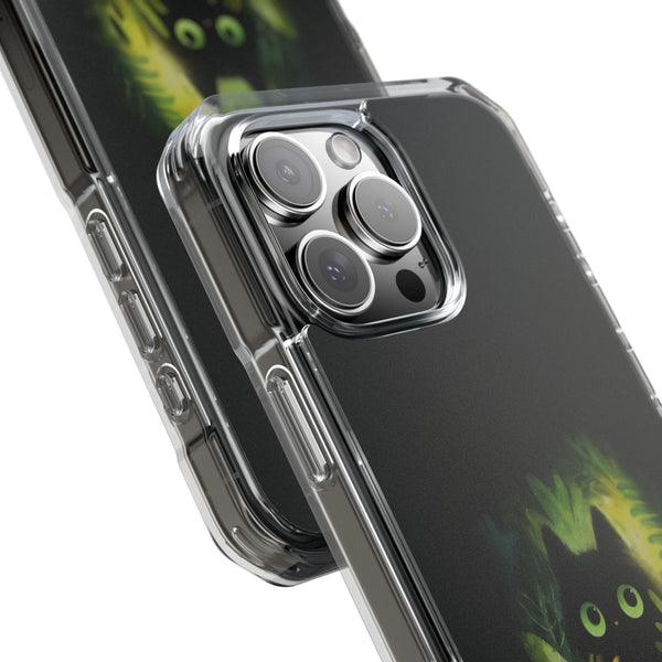 Black Cat in the Dark Forest