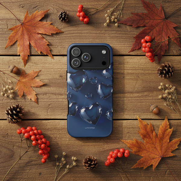 Reflecting Blue Heart