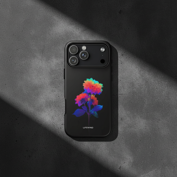 Brilliant Neon Flower