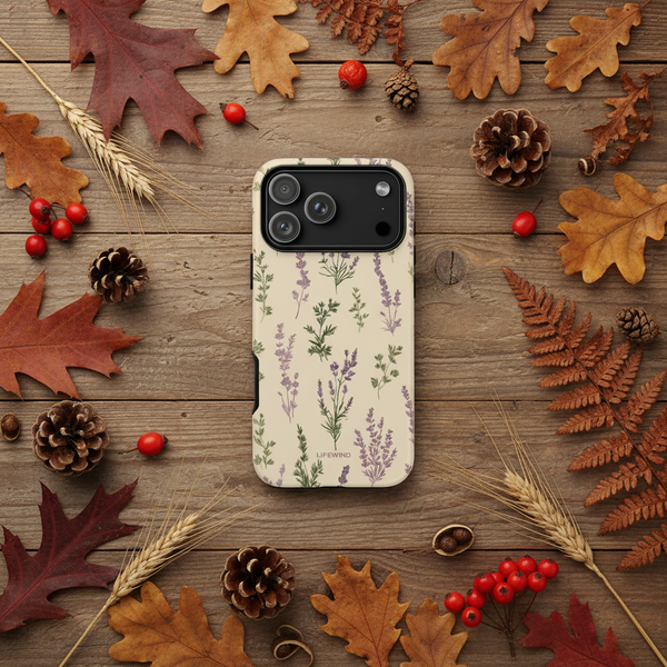 Pale Purple Herb Garden