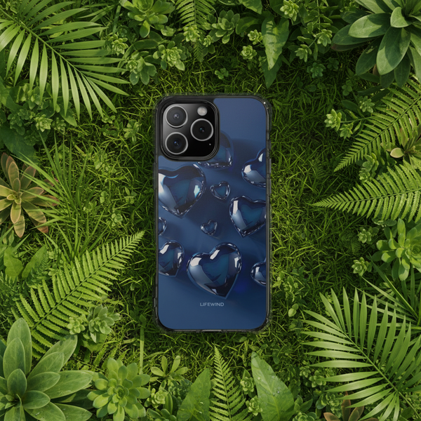 Reflecting Blue Heart