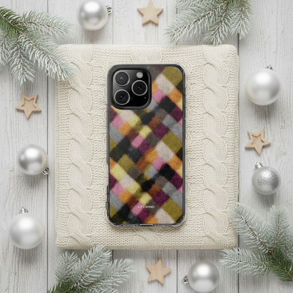 Bright Wool Check Pattern