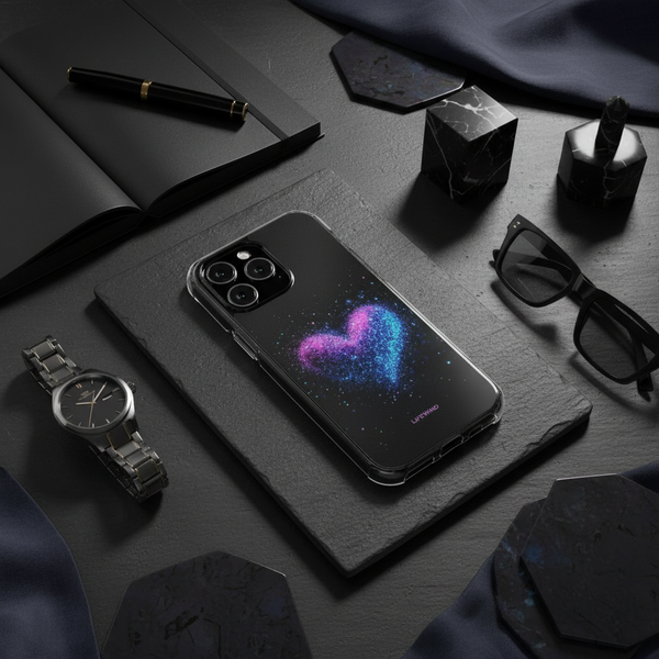 Purple Particle Heart