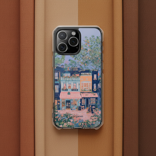 Romantic Parisian Cafe Alley