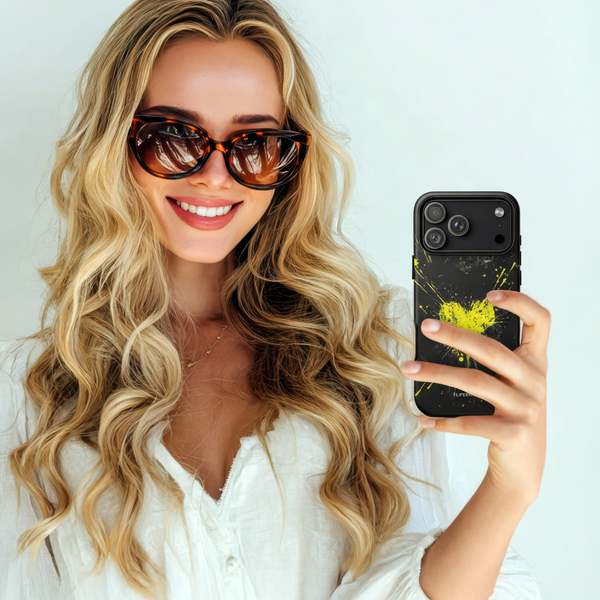 Explosion of a Yellow Heart