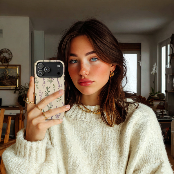 Pale Purple Herb Garden