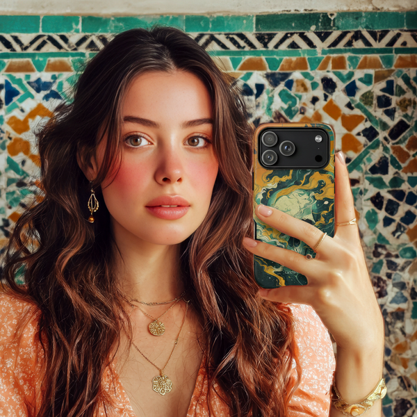 Skull in the Yellow Smoke