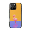 Pink Flamingo on the Beach