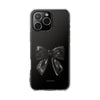 Black Glossy Simple Ribbon