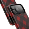Deep Red Gingham Check