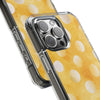 Yellow Golden Polka Dot