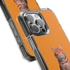 Orange Color Sunglasses Cat